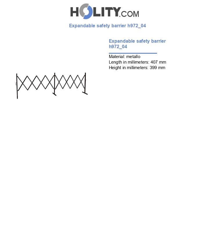 Expandable safety barrier h972_04