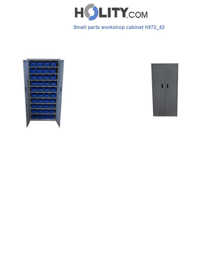 Small parts workshop cabinet h972_42