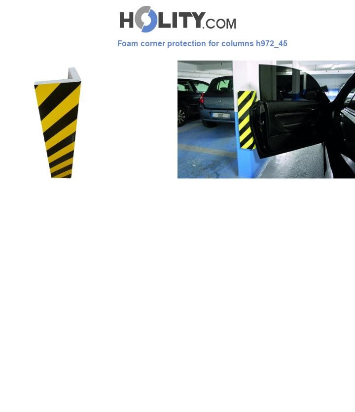 Foam corner protection for columns h972_45