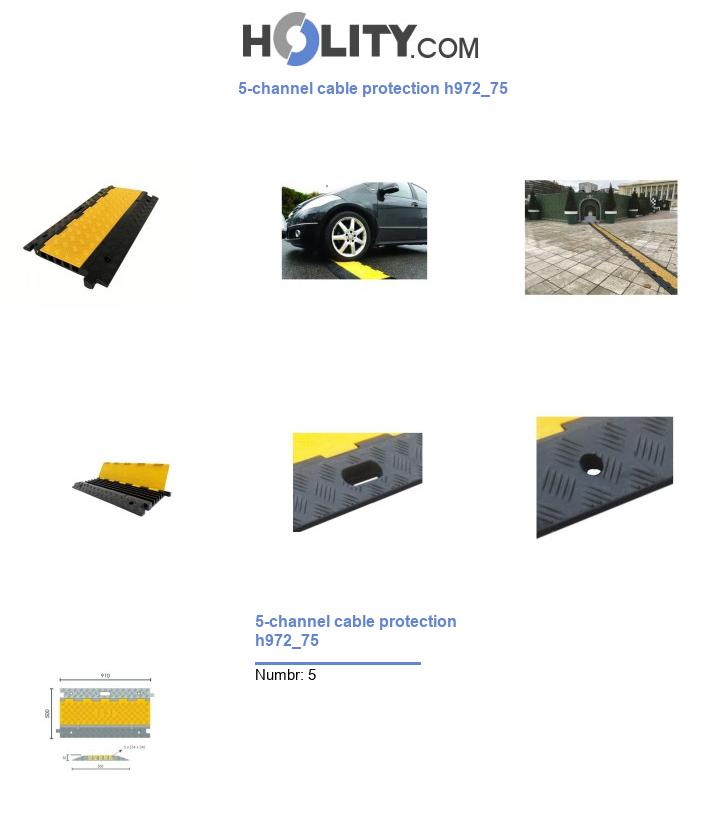 5-channel cable protection h972_75