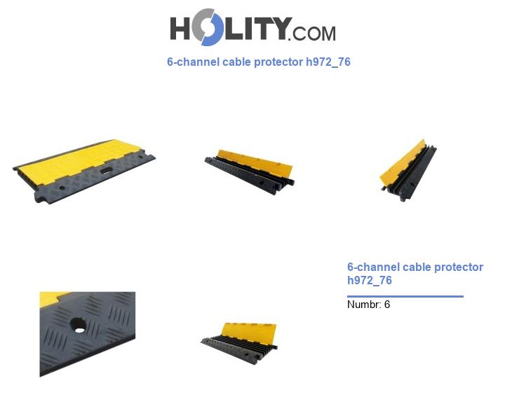 6-channel cable protector h972_76