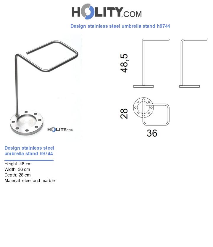 Design stainless steel umbrella stand h9744