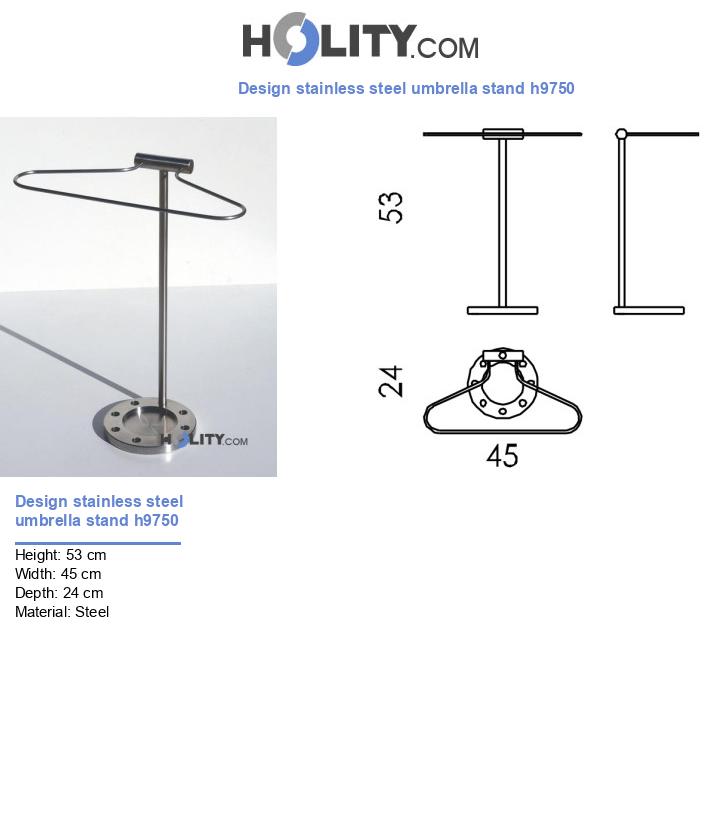 Design stainless steel umbrella stand h9750