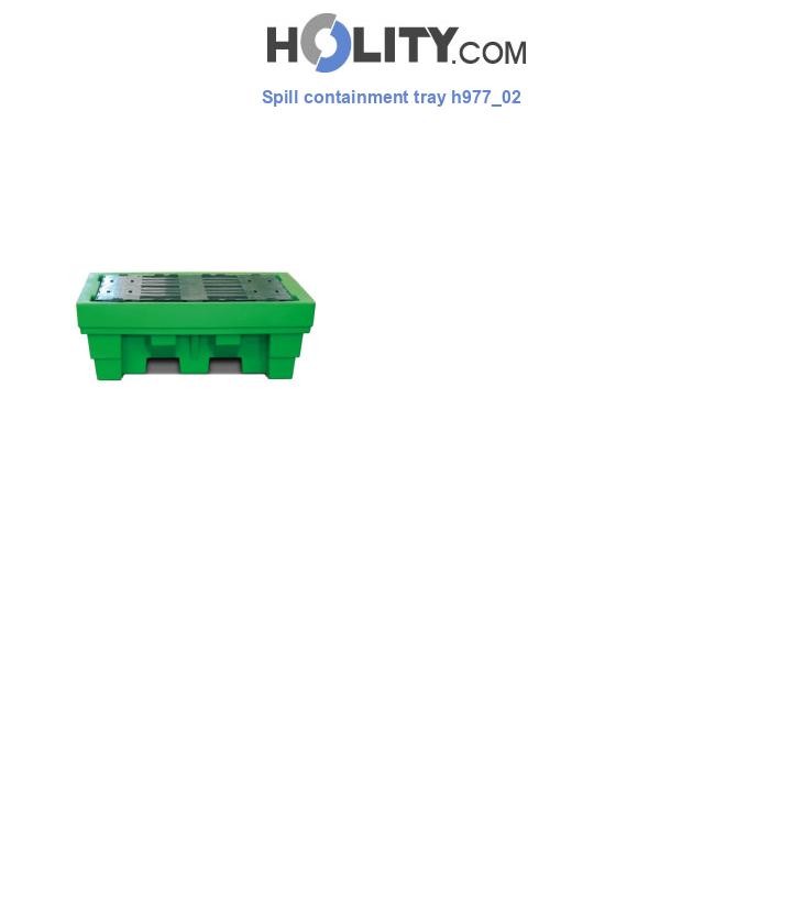 Spill containment tray h977_02
