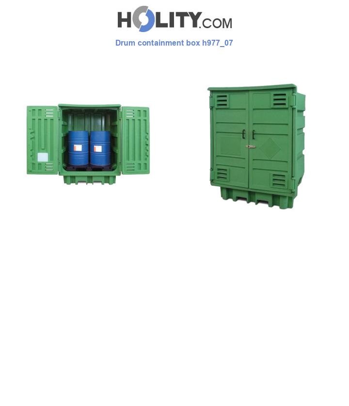 Drum containment box h977_07