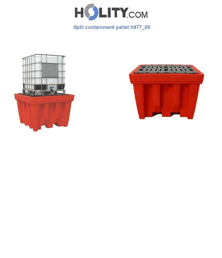 Spill containment pallet h977_09