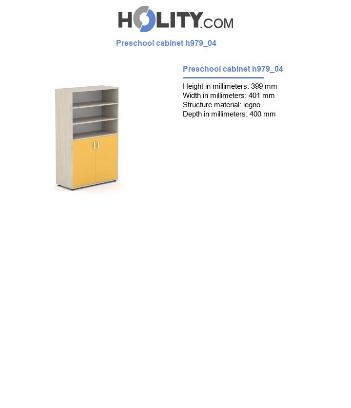 Preschool cabinet h979_04