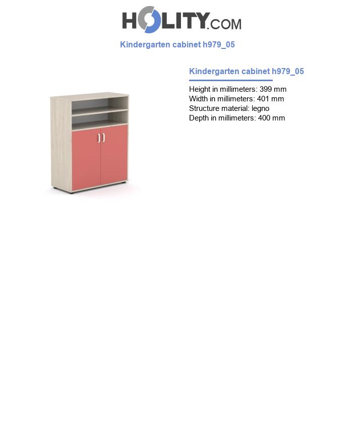 Kindergarten cabinet h979_05