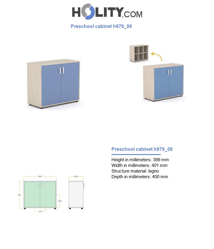 Preschool cabinet h979_06