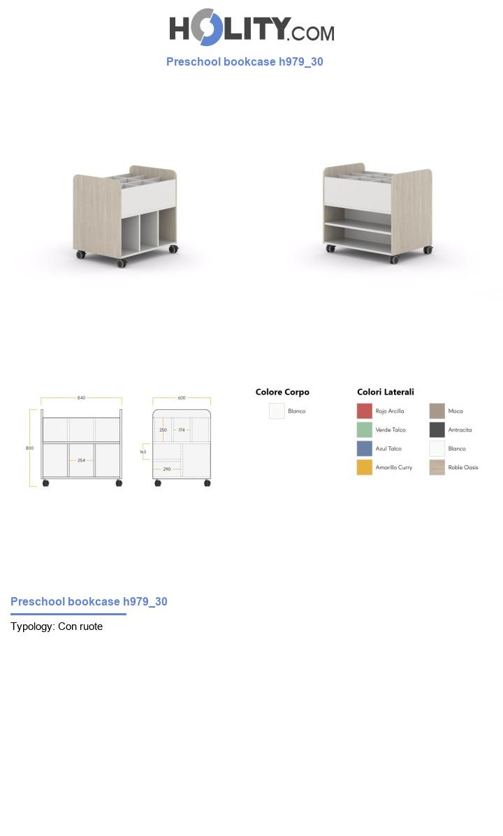 Preschool bookcase h979_30