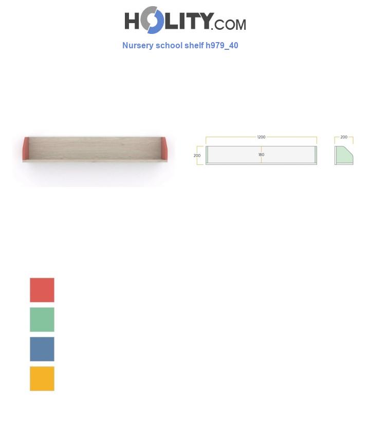 Nursery school shelf h979_40
