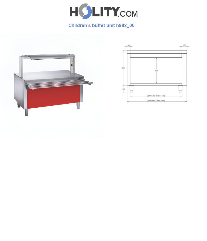 Children’s buffet unit h982_06