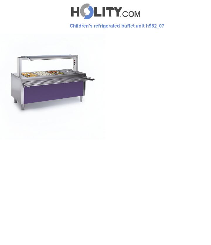 Children’s refrigerated buffet unit h982_07