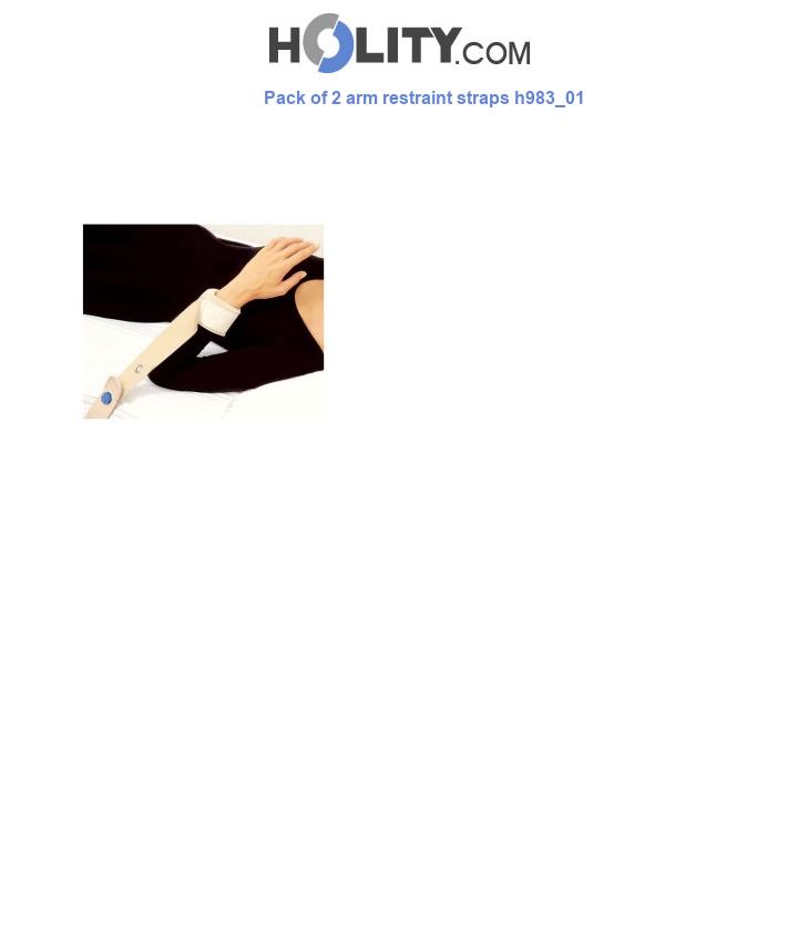 Pack of 2 arm restraint straps h983_01