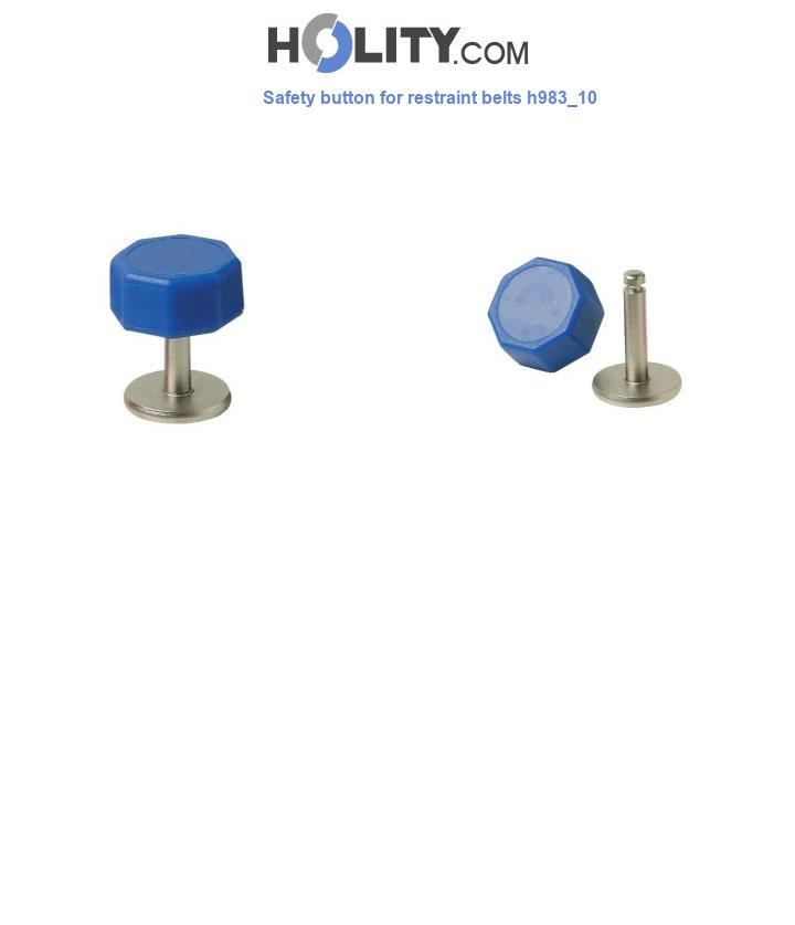 Safety button for restraint belts h983_10