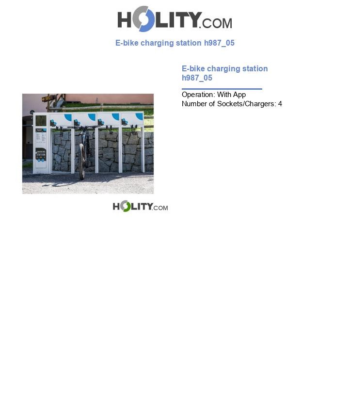 E-bike charging station h987_05