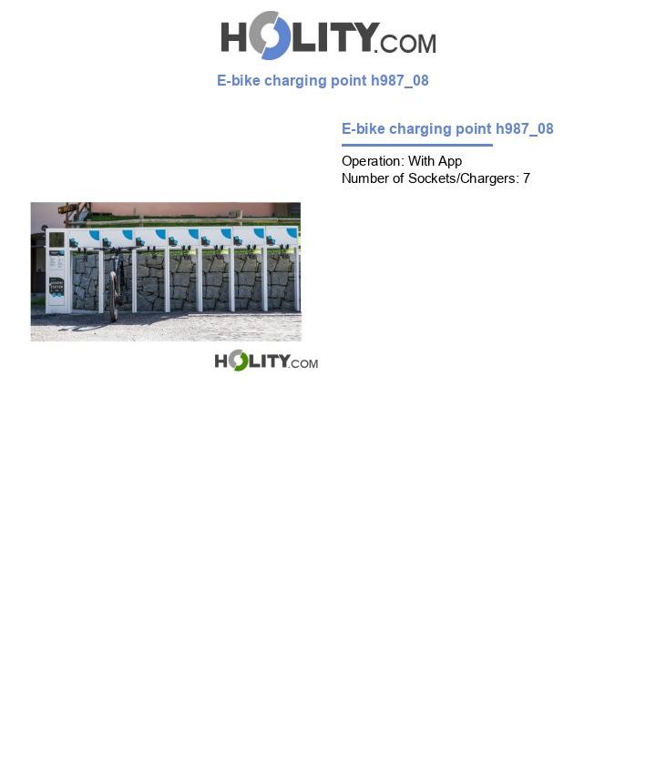 E-bike charging point h987_08