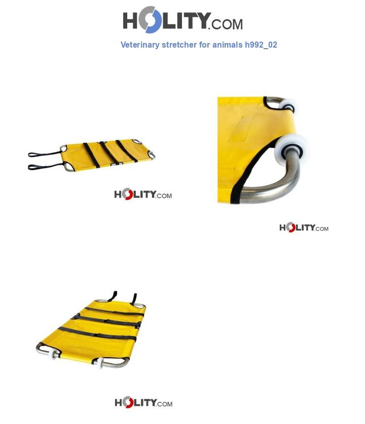 Veterinary stretcher for animals h992_02
