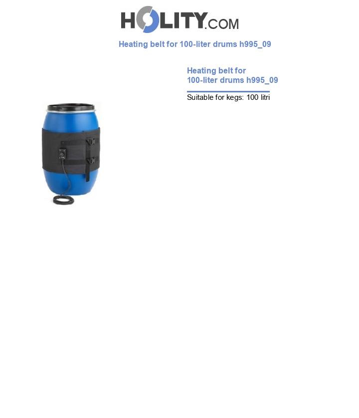 Heating belt for 100-liter drums h995_09