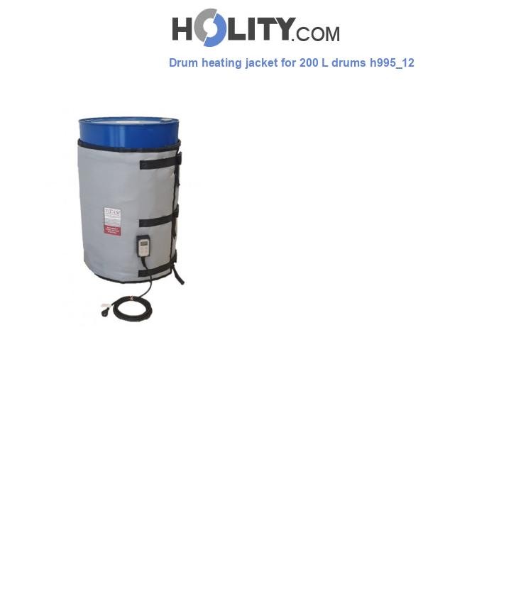 Drum heating jacket for 200 L drums h995_12