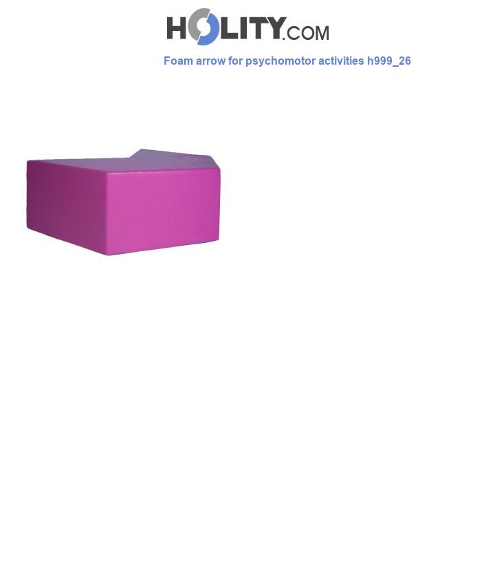 Foam arrow for psychomotor activities h999_26