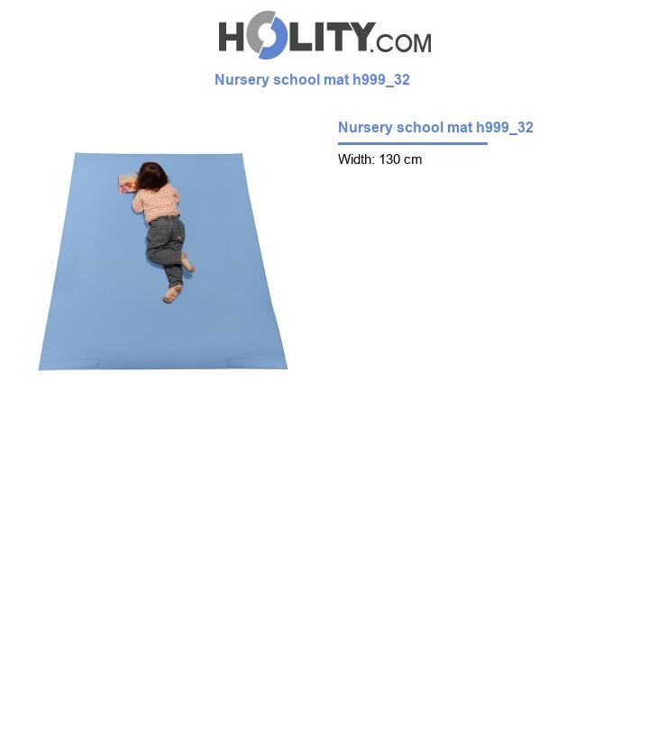 Nursery school mat h999_32
