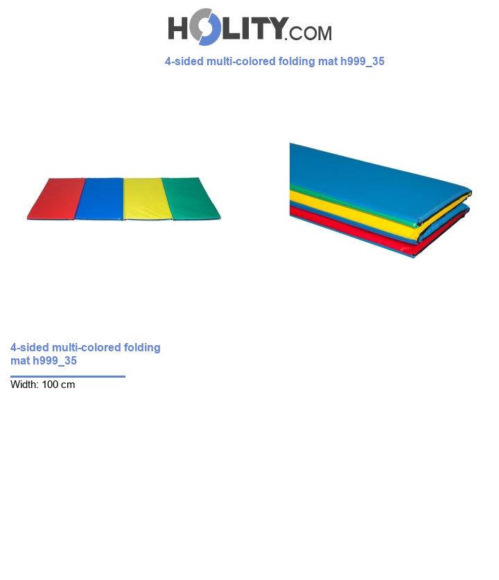 4-sided multi-colored folding mat h999_35