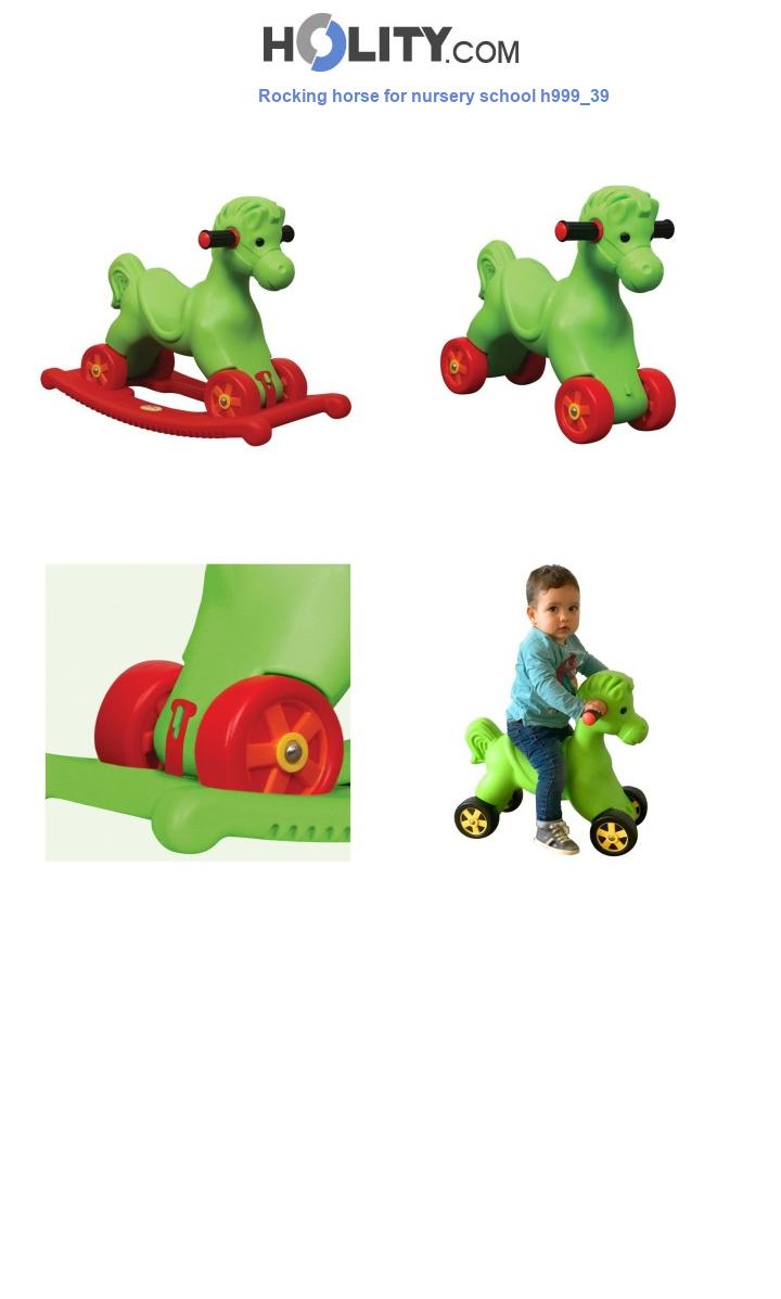 Rocking horse for nursery school h999_39