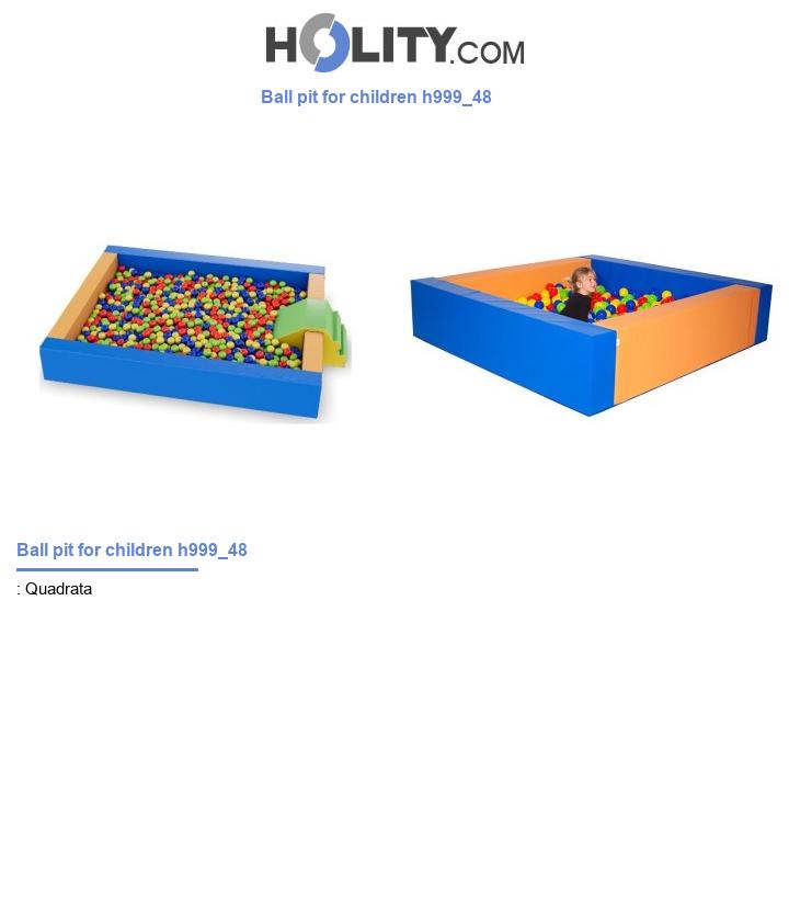 Ball pit for children h999_48