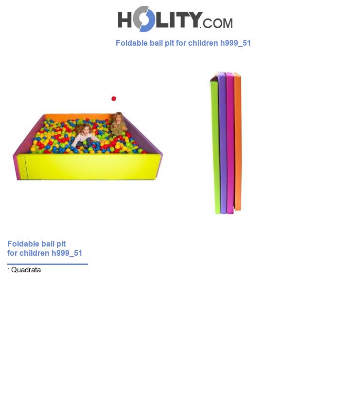 Foldable ball pit for children h999_51